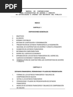 Manual de Contabilidad para Cooperativas de Ahorro y Credito