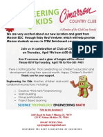 Engineering For Kids Flyer