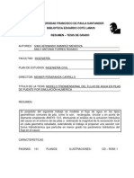 Modelo Tridimensional Del Flujo en Pilas de Puente 01 PDF