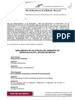 Reglamento de Via Publica Del Municipio de Nezahualcoyotl - 08!11!2012