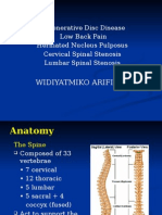 Bahan Kuliah Degeneratif Spine