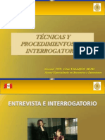 Procedimientos Del Interrogatorio