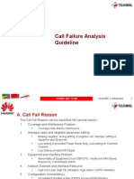 Call Fail Analysis Guideline