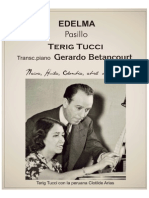 EDELMA. Pasillo. Terig Tucci. Transc. Piano Gerardo Betancourt.