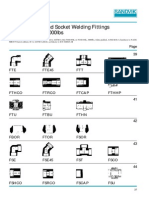 NPT Threaded and Socket Welding Fittings ANSI Standard 3000lbs