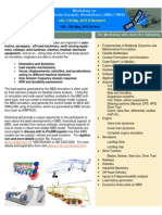 Workshop On Multi-Body Dynamic Simulations (MBD/ MBS) : About The Course