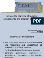 Service Life Planning of Building Components The Brazilian Experience