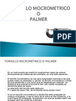 Tornillo Micrometrico