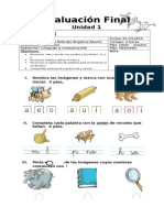 Evaluación Final Lenguaje 1