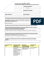 Annual Learning Plan 2015-2016