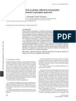 Constrained Optimization in Seismic Reflection Tomography: A Gauss-Newton Augmented Lagrangian Approach