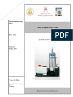 Chemical Engineering Lab I Manual - SP15