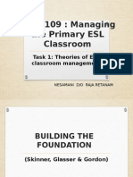 TSL 3109: Managing The Primary ESL Classroom