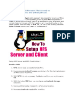 How To Setup NFS