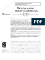 Marketing Strategy History