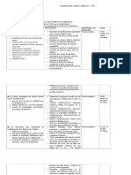 Planificacion Unidad 1 Matematica 5°