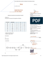 Investigacion de Operaciones Ii - Ejercicios Resueltos de Modelos de Red