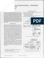 Ore Dilution Sources in Underground Mines - Interpretation and Evalution Methods