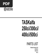 TASKalfa250ci 300ci 400ci 500ci PartList