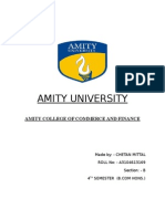 Amity University: Amity College of Commerce and Finance