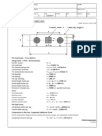 Pile CAP Design Example + 2 Piles