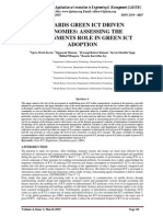 Towards Green Ict Driven Economies: Assessing The Governments Role in Green Ict Adoption