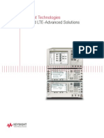 LTE and LTE-Advanced Solutions: Keysight Technologies