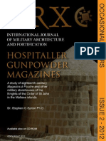 Arx Occasional Papers - Hospitaller Gunpowder Magazines