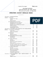 FM 31-15 - Operations Against Irregular Forces