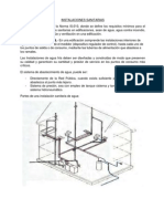 3.5 Instalaciones Sanitarias - Electricas