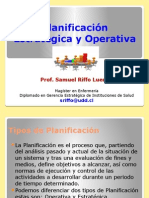 Planificación Estratégica y Operativa