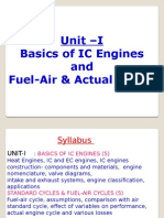 UNIT I: Basic of I C Engine