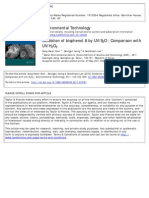 Oxidation of Bisphenol A by UVS 2 O - Comparison With UVH 2 O