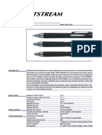 Uni Jetstream (1.0mm, Retractable) REVISAR - ESPAÑOL