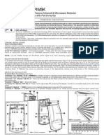 LC-103PIMSK: Professional Passive Infrared & Microwave Detector With Anti-Mask With Pet Immunity