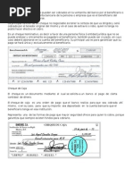 Tipos de Cheques