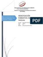 Investigación Formativa I Vectores