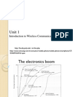 Unit 1: Introduction To Wireless Communication Systems