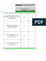 Matriz Planeacion y Presupuesto Sso Novacero