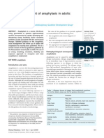 Emergency Treatment of Anaphylaxis in Adults: Concise Guidance