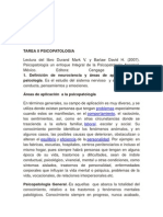 Tarea II Psicopatologia