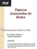 Comunicación Host To Host - OSI