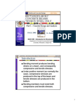 Rectangular R/C Concrete Beams: Tension Steel Only: FALL 2002
