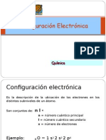 Numeros Cuanticos y Configuracion Electronica