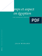 Winand J. Temps Et Aspect en Égyptien