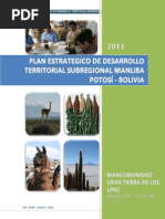 Plan de Desarrollo Territorial Manliba PDF