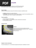 Tipos de Tração em Ortopedia