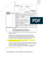 Certamen Lenguaje IV Medio Primer Semestre