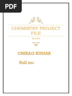 Chemistry Project