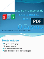 Escola Dominical Antonio Gilberto